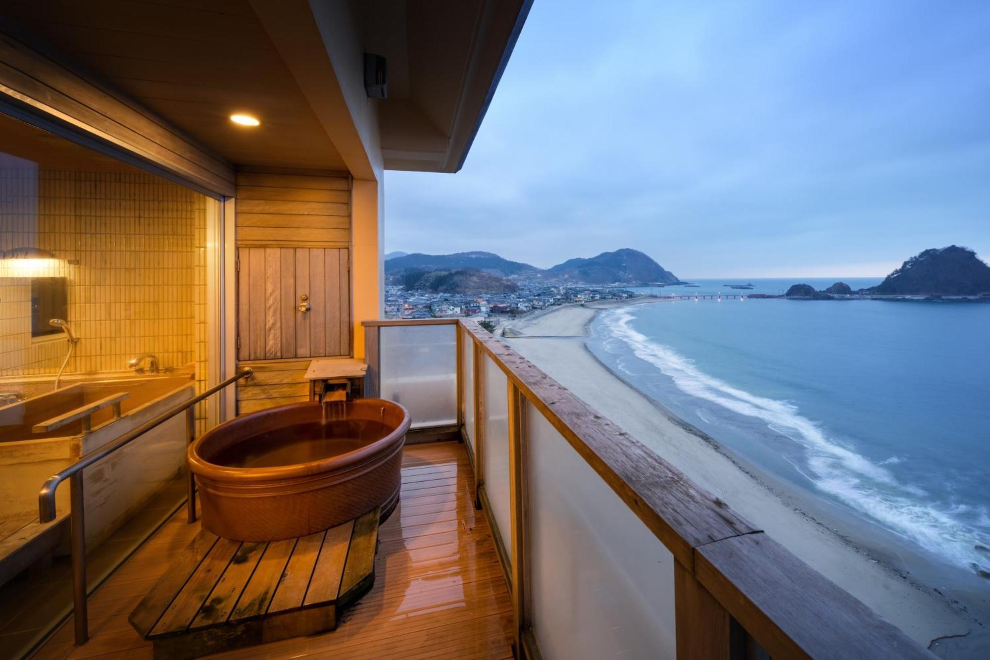 Hotel Yura Onsen Yaotome Curuoka Exteriér fotografie